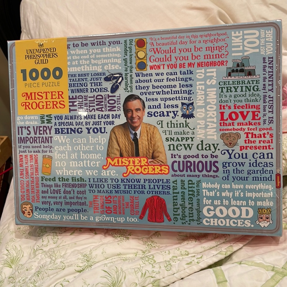 Mister Rogers 1,000 piece puzzle